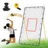 7x4 Pieds   Filet Tension Uniforme Répartie Léger   Filet Arrière avec Sangles pour Volley Entraînement