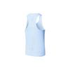 SAUCONY Solid Color Running Sports Vest Women Tops Light-Blue SC1239111-1