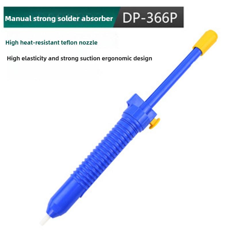 Manual Desoldering Pump Portable Soldering Sucker Pen Household Tin Absorption Welding Repair Tools Electrician Removal Tools