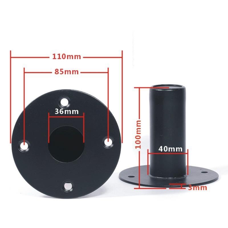 Heavy Duty Metal Speaker Stand Base Iron Lower Sound Seats for Professional Stage Use Easy Installation