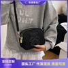 Nylon cloth bag women's summer new fashion shoulder messenger bag high-end sense niche diamond mobile phone bag