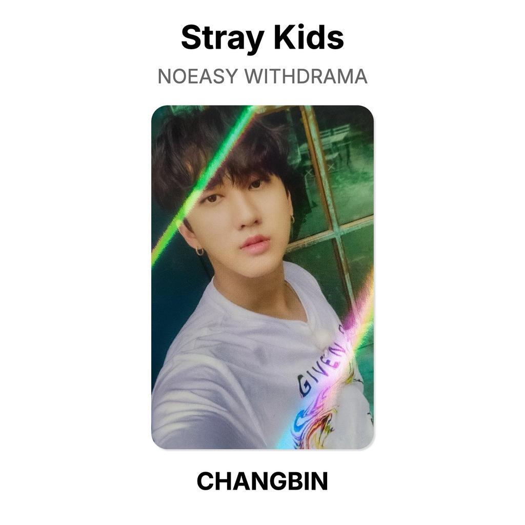 Stray Kids NOEASY WITHDRAMA Official Photocard