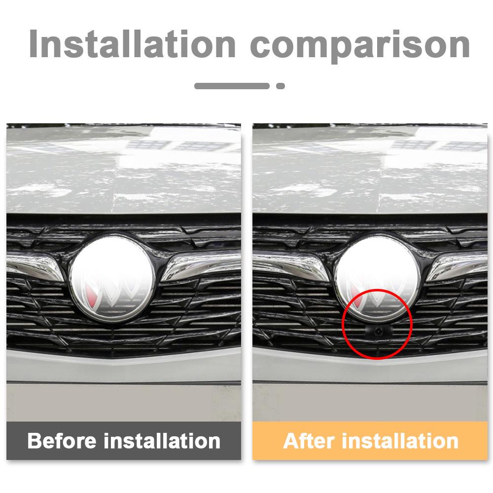 

Buick 2021 Encore Передняя камера 720P CVBS/AHD, 150° Двойной переключаемый вид Plastic + Metal Construction