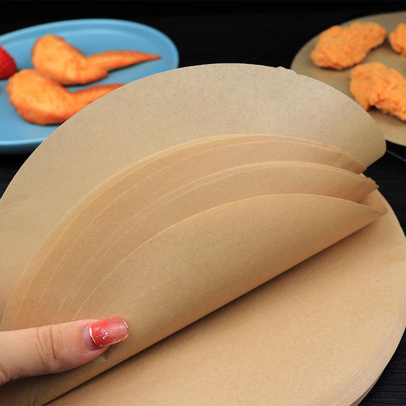 50/100PCS Non-Stick Round Baking Papers for Baking, Grilling, Steaming, Air Fryer, Microwave Baking Tools Kitchen Accessories