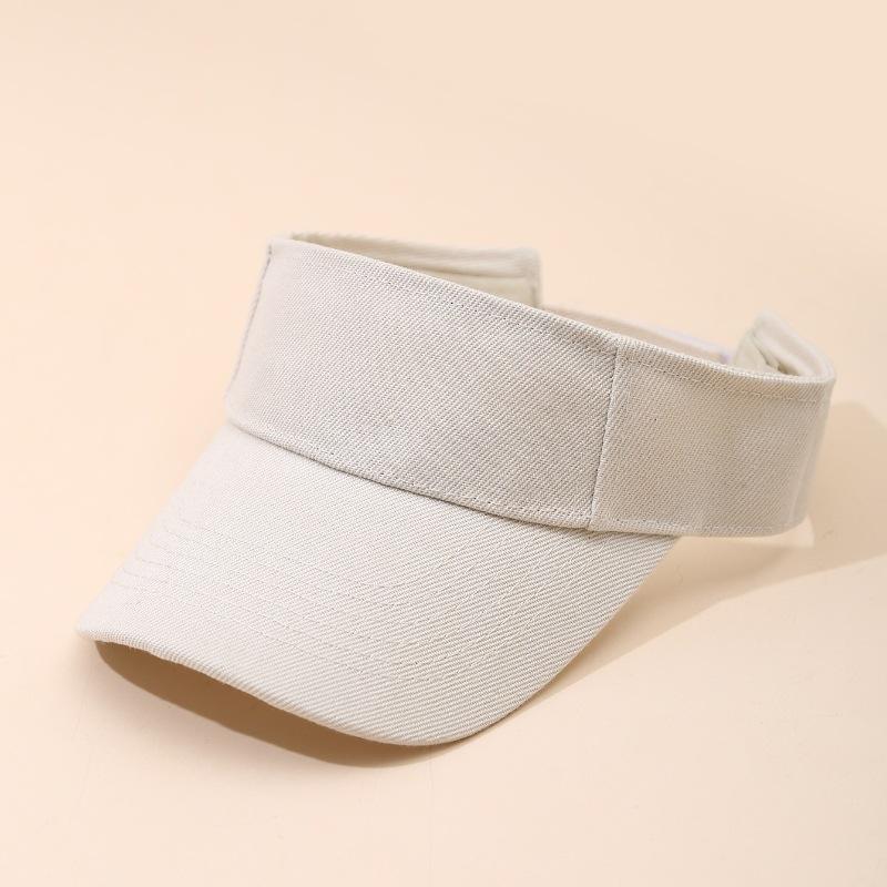Open Top Hat for Men and Women, Summer Versatile Brimless Baseball Cap, Trendy Korean Style Outdoor Sports Sun Protection Hat