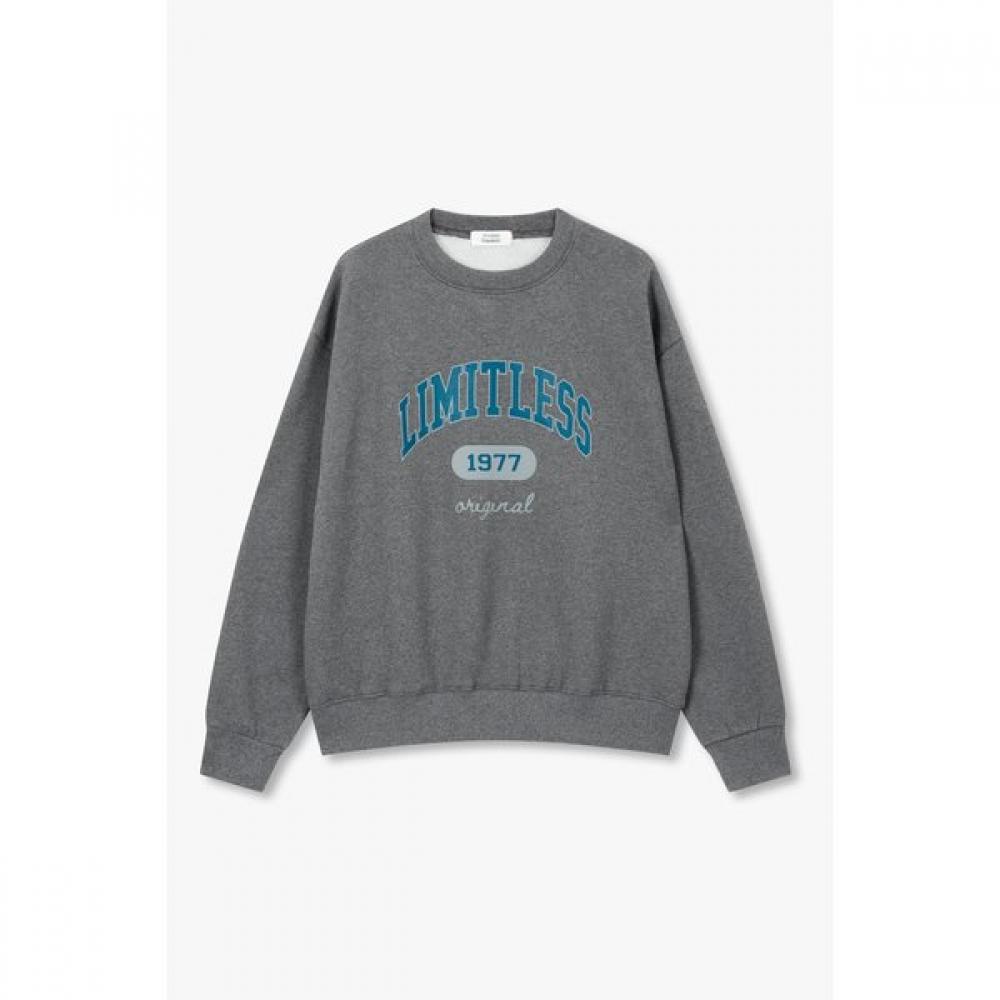 

Tomboyx Print Graphic Sweatshirt Crew 9175422987 melange dark grey (87)/ONE SIZE(OS)