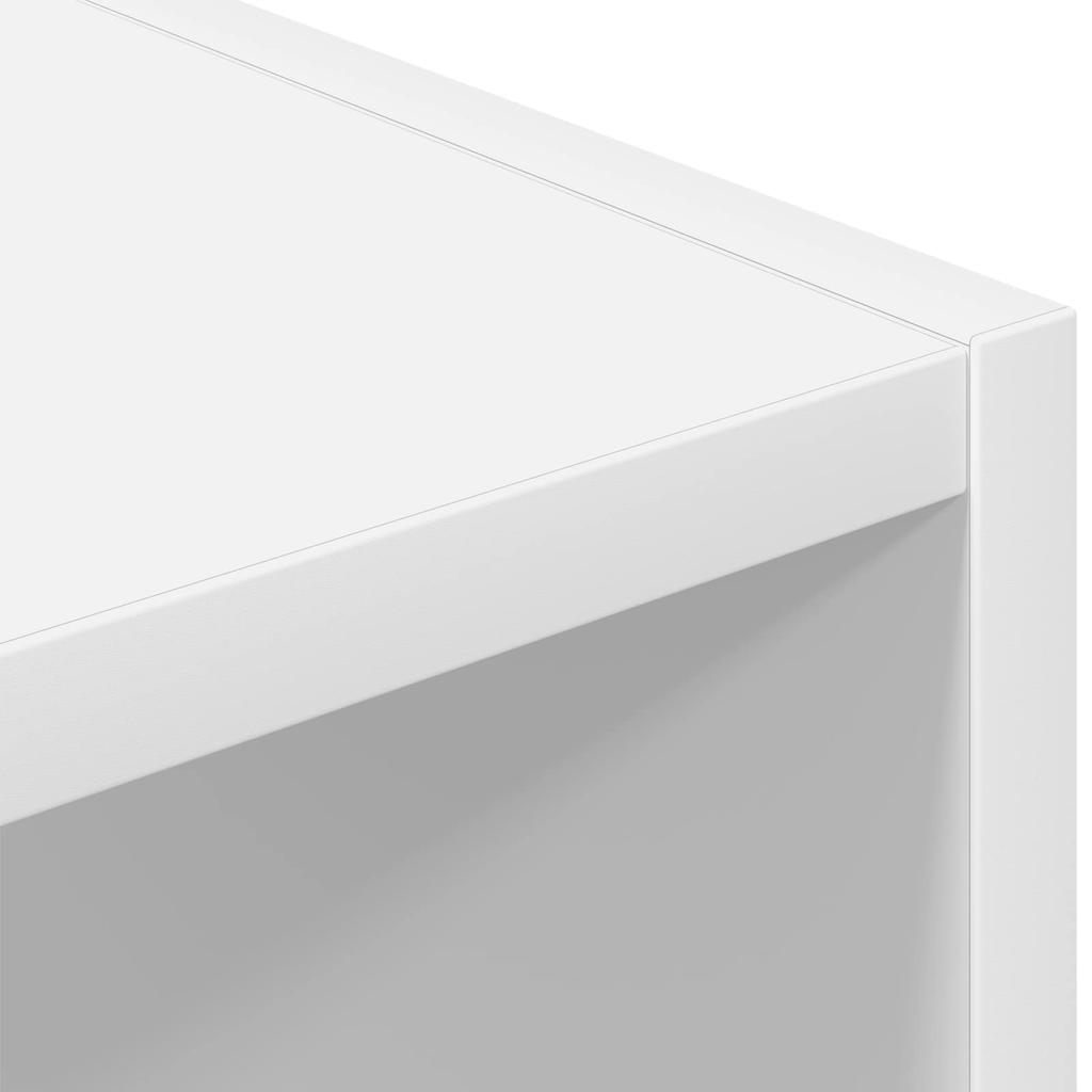 Sideboard In White 90 X 30 X 90 Cm