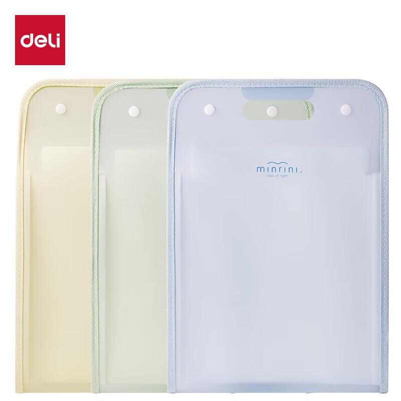 Deli PM02 A4 13-Pocket Expanding File Organizer