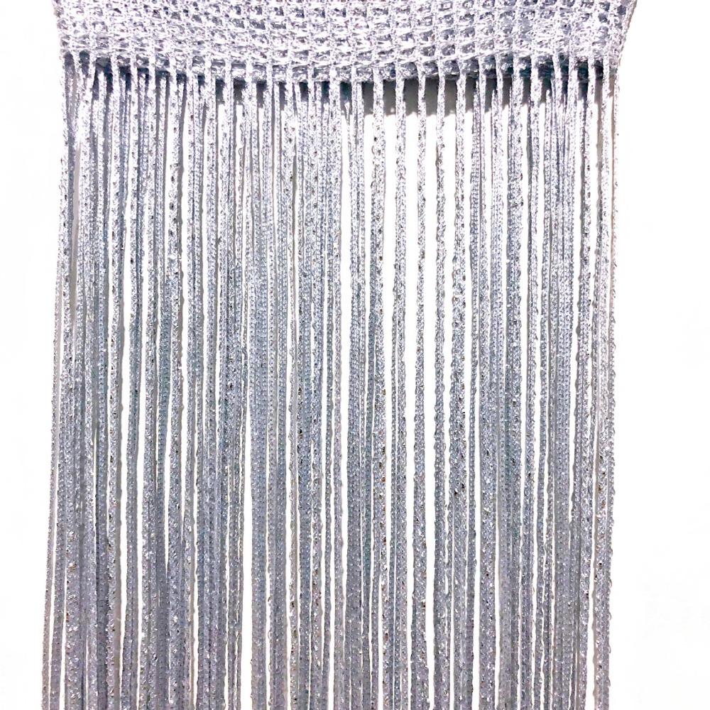 1x2m Window Door Divider Drape  for Home Living Room Cafe Interior Decorations Valance