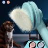 Pet gato escova auto limpeza slicker escova para gatos cães remove o cabelo do animal de estimação pente de remoção de pêlos animais de estimação ferramenta de preparação acessórios do gato