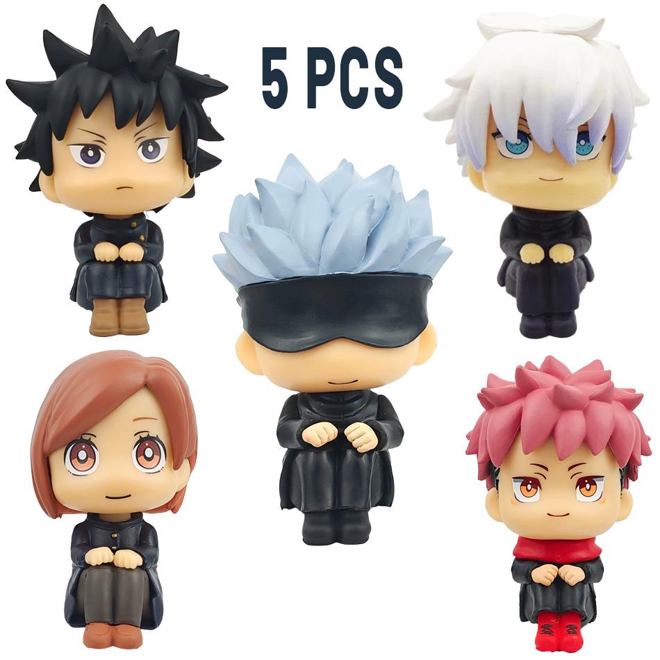 Jujutsu Kaisen Anime Figures Geto Suguru Gojo Satoru Doll Fushiguro Toji Okkotsu Yuta Inumaki Toge Collection Toys ChristmasGift