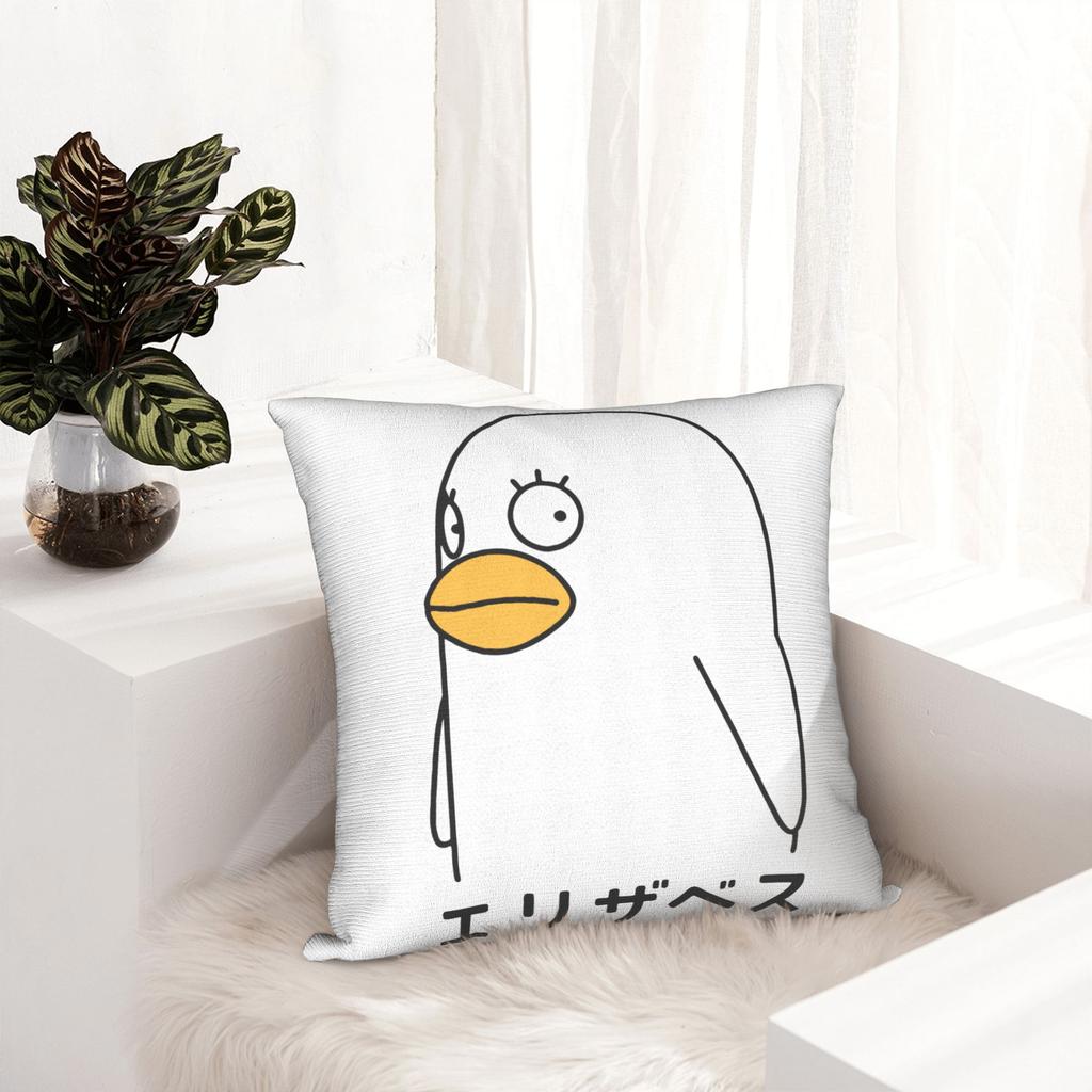 Elizabeth Gintama The Look Pillowcase Cushion Cover Decoration Gintoki Manga Katsura Kagura Duck Pillow Case Cover Seater Square