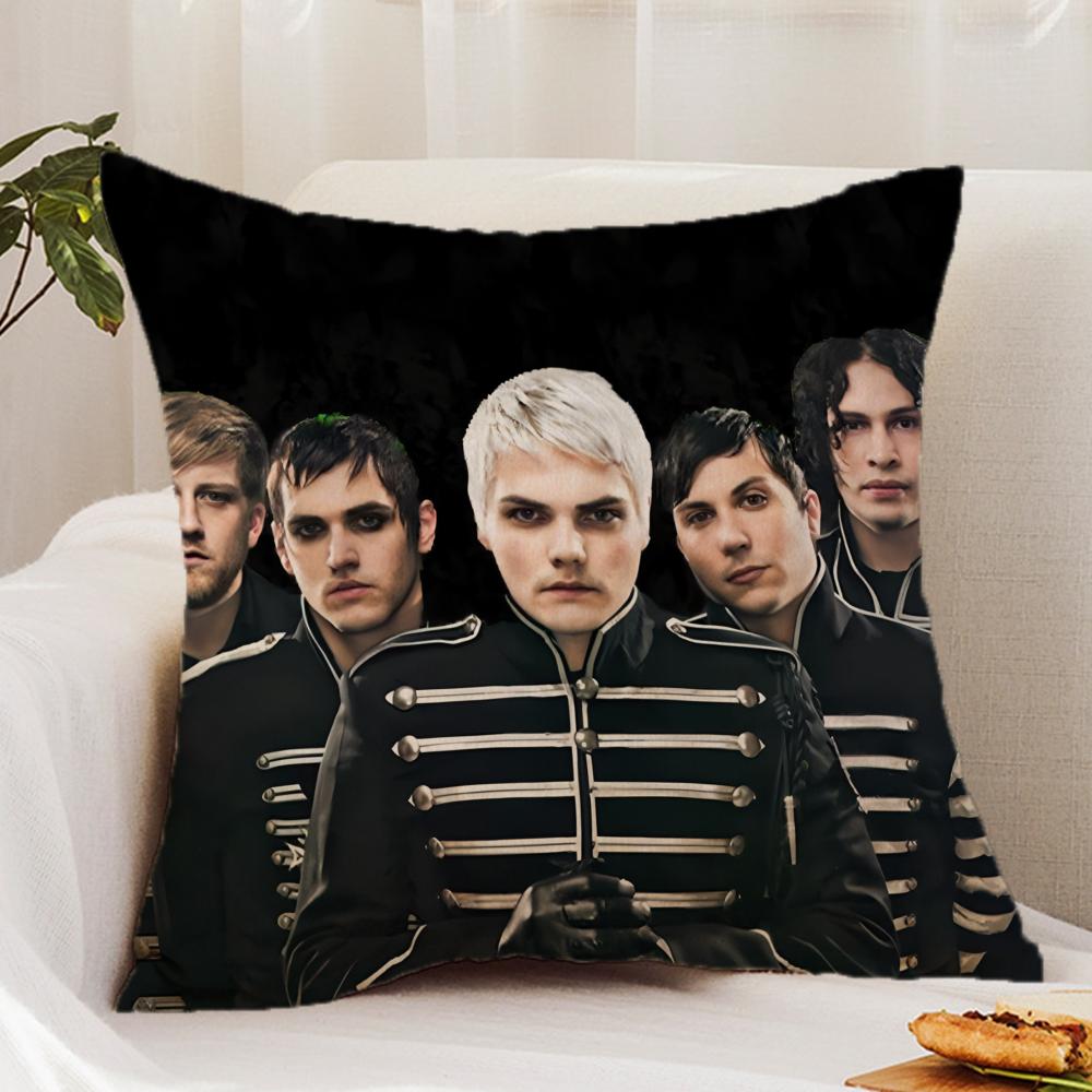 My C-Chemical R-Romance Cushion Cover Premium Comfort Reversible Pillow Cover - Dual - Use Design for Home & Car