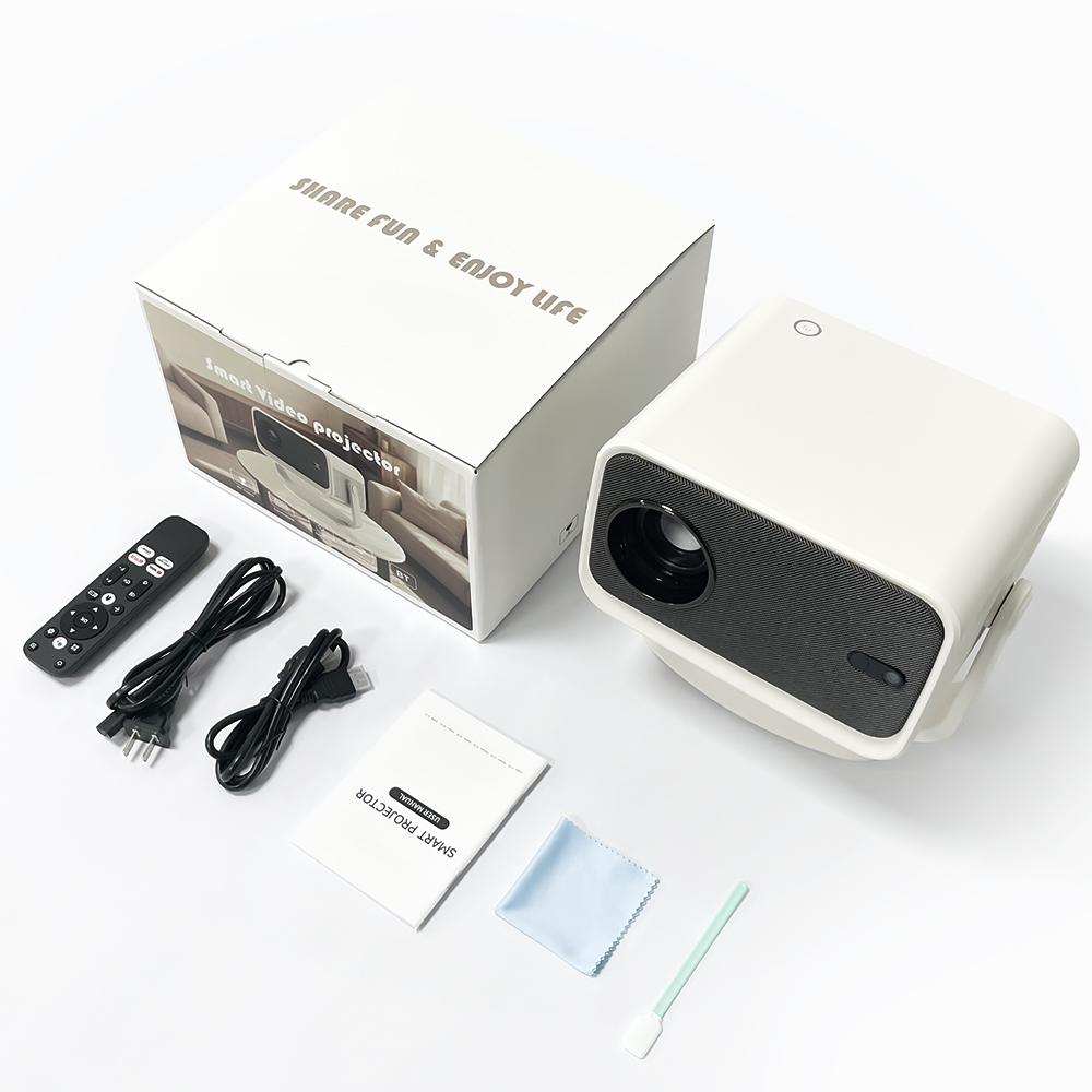 Vivicine P20-GTV High Brightness GTV Portable Home Theater 1080p Projector,Support 4K Auto Focus Auto Keystone Video Beamer