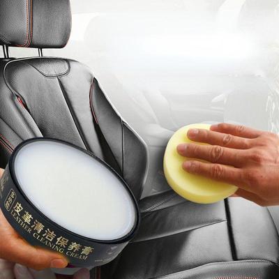 Car Leather Seat Maintenance Cream Car Interior Renovation Leather Maintenance Oil Leather Shoes Colorless Universal Multi-functional Cleaning Cream