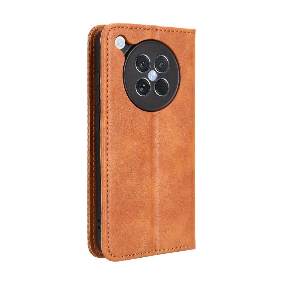For Oppo Find X8s 5G Leather Case Wallet Stand Retro Texture Phone Cover