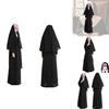 Adult Halloween Costume Cosplay Nun Outfit For Stage Performances L Xl)