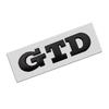 BSC1 Emblems 1pcs 3D GTD Metal Car Logo Letter Sticker Emblem Tail Door Trunk Sticker For Volkswagen VW Passat B5 B7 Polo Tiguan Golflz2