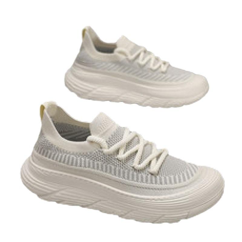 Summer Men's Shoes Breathable Coconut Shoes Men's Sports Shoes Korean Version Versatile Platform Youth Casual Shoes Running Dad Shoes