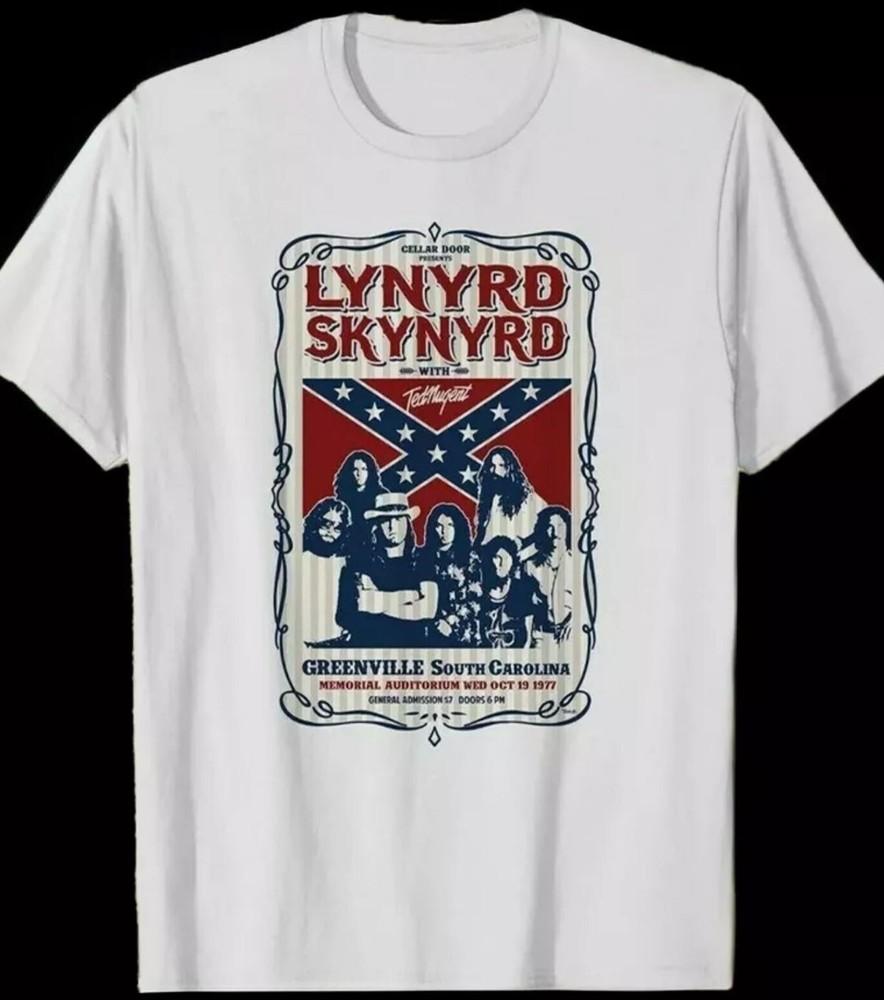 Vintage Lynyrd Skynyrd 1977 Tour Southern Rock Unisex T-shirt , Size S-5XL Unisex T-Shirt XXXL