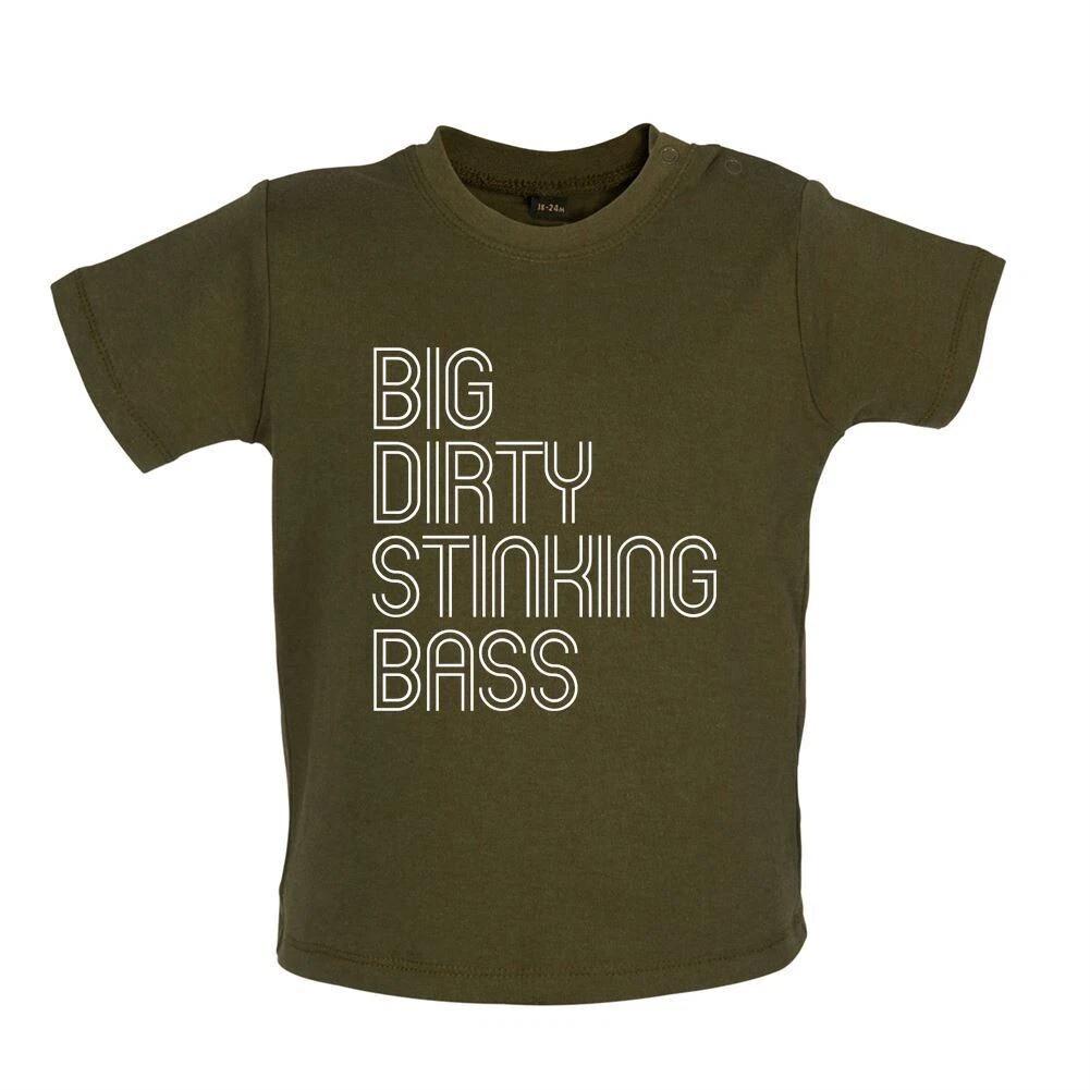 Big Sale Stinking Bass - Kids T-Shirt Tees Top - Music Dizzee Rap Dizzy Base 150
