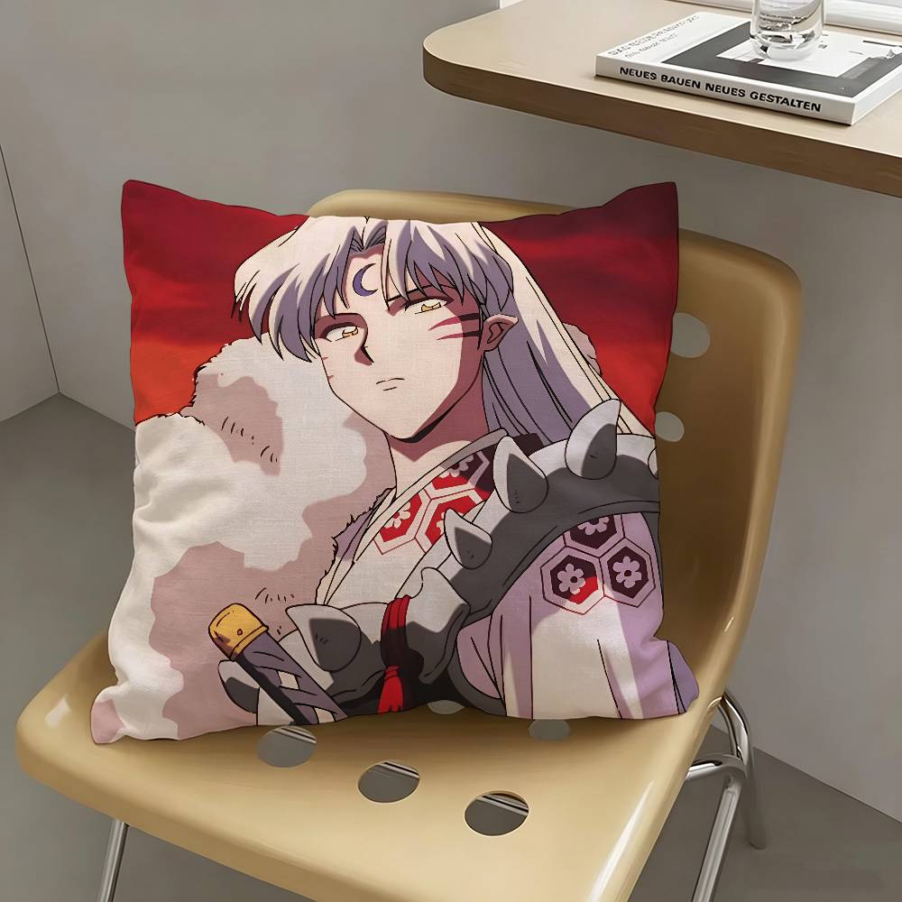 1pc Sesshomaru Pillow Case Fashion Square Pillowcase Bedroom Sofa Room Ins Decoration Leisure