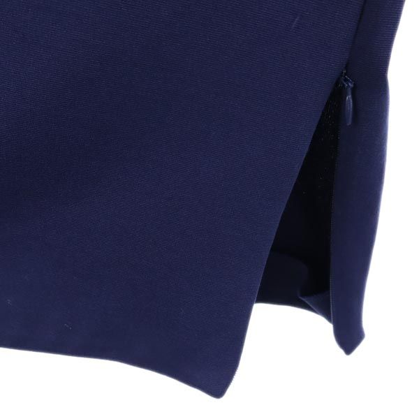 Jil Sander Made In Italy Long Sleeve Cut 34 Navy System Backside Zip Women Used