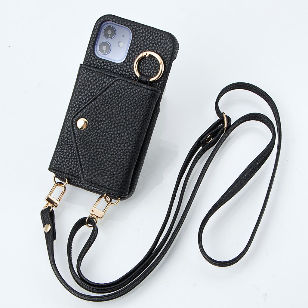 Multi-functional Crossbody Leather Protective Case for IPhone 17, Apple 16 Pro/15 Pro