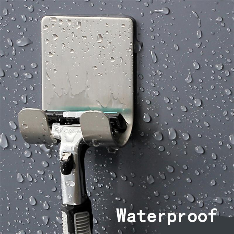 

1/2/10 шт. Держатель для бритвы из нержавеющей стали Мужской держатель для бритвы Подставка для бритвы Полка Стойка для хранения бритвы Крючок для ванной комнаты Органайзер