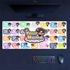 Cute Character Name Stickers Custom Name Large Size Mouse Pad Gaming Table Cushion Nonslip Laptop Tablet Big XXL Mat Mini PC Playmat With Lock edge