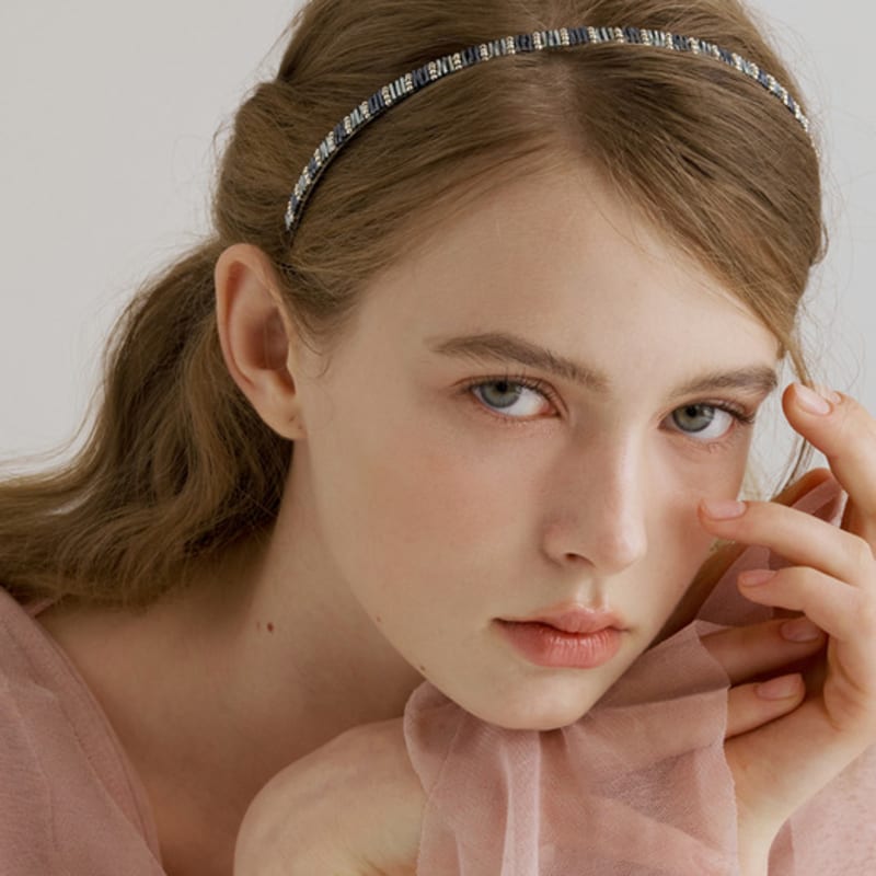 

Жан Поль Кларисс Повязка для волос с бусинами-спиральками LFHB0769 black