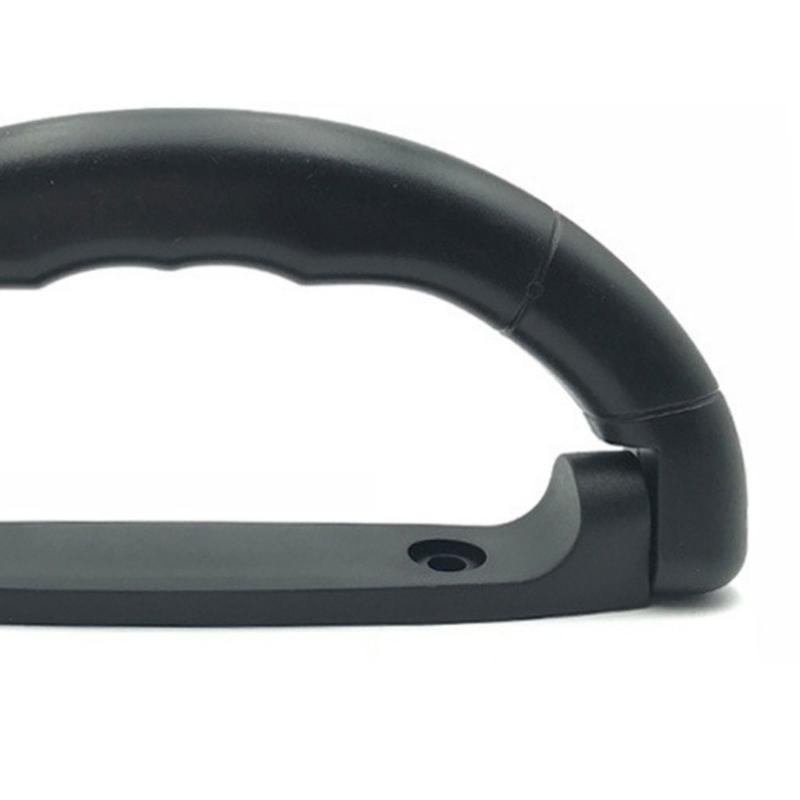 Heavy Duty Black Suitcases Grip with Universal Installation for Portable Speakers Storage Box and Instrument Case