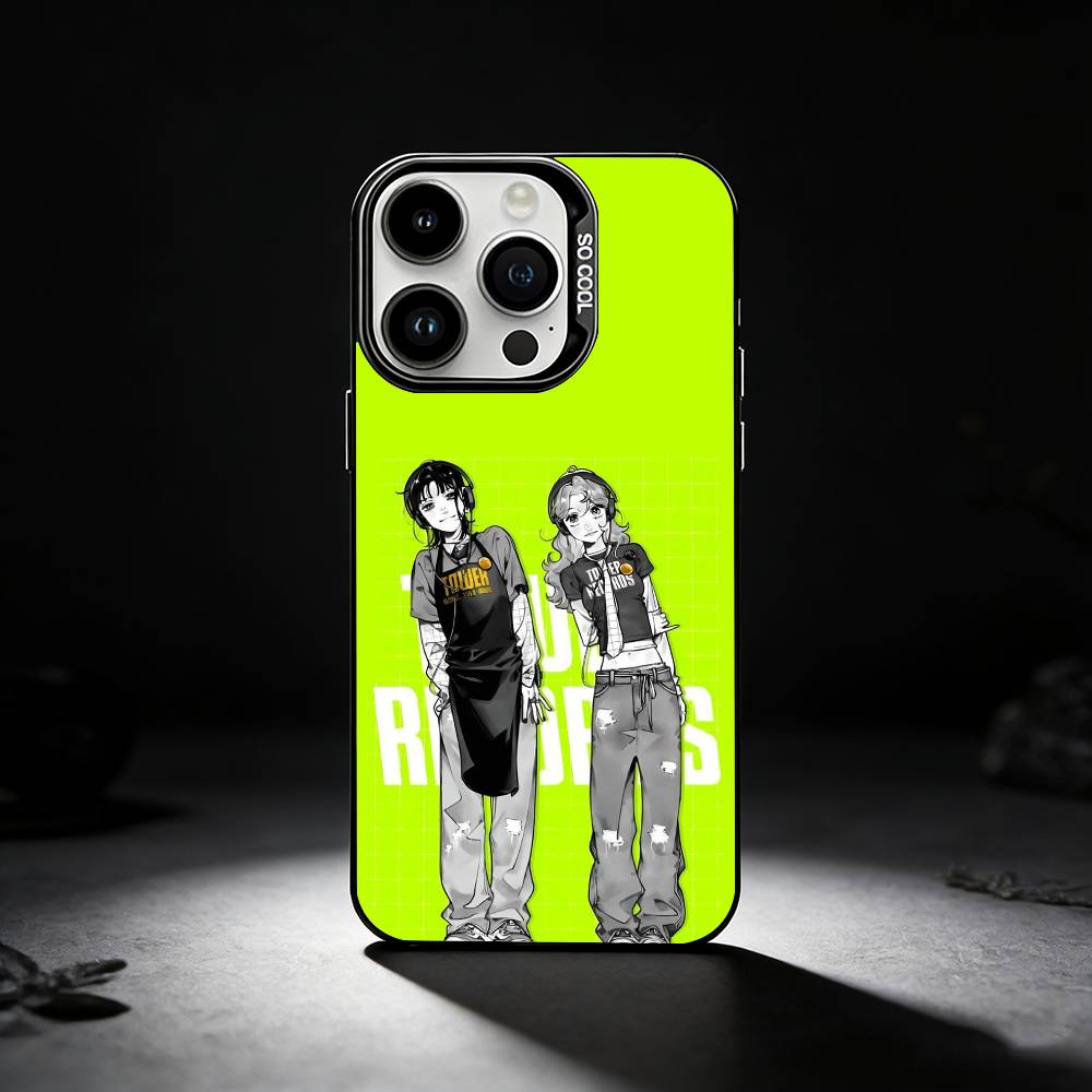 Aya Osawa Mitsuki Koga MitsuAya Phone Case For iPhone 17,16,15,14,13,12,11 Plus,Pro Max,XS,Colored silver phone case