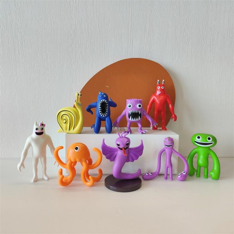 9 buc/set Jucării Figurine de Acțiune Garten of Banban PVC Joc Nabnab Hunter Tim Silent Steve Jucării de Pluș Cadouri de Ziua Copiilor