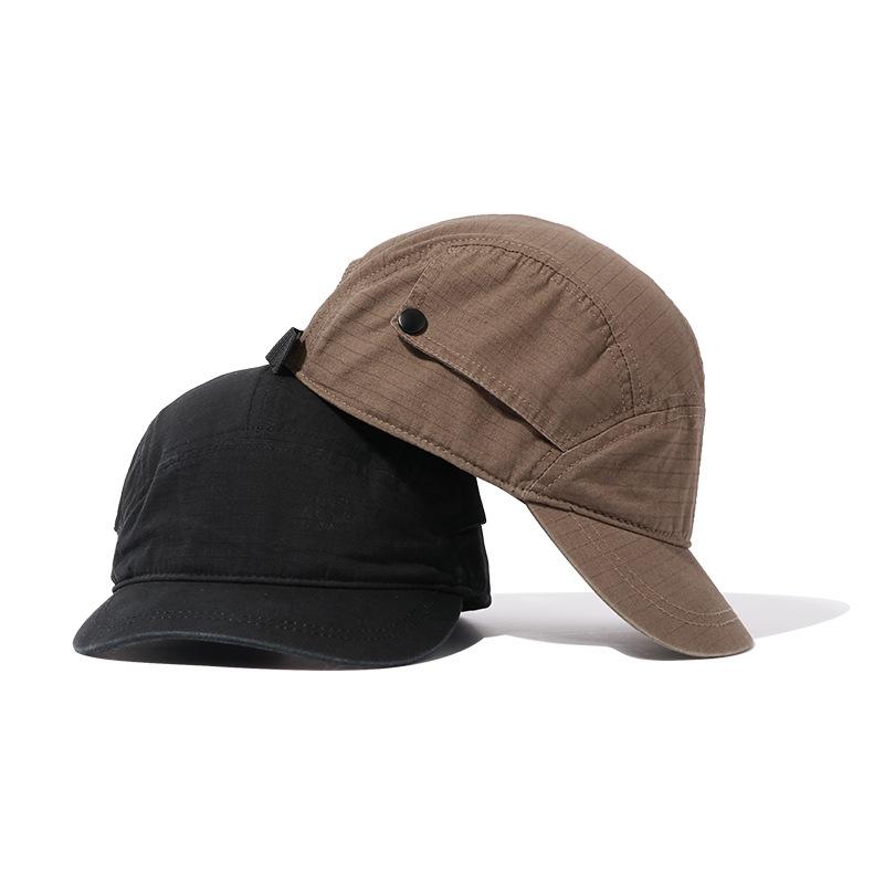 Adjustable Men and Women Sun Hat Breathable Short Brim Baseball Cap