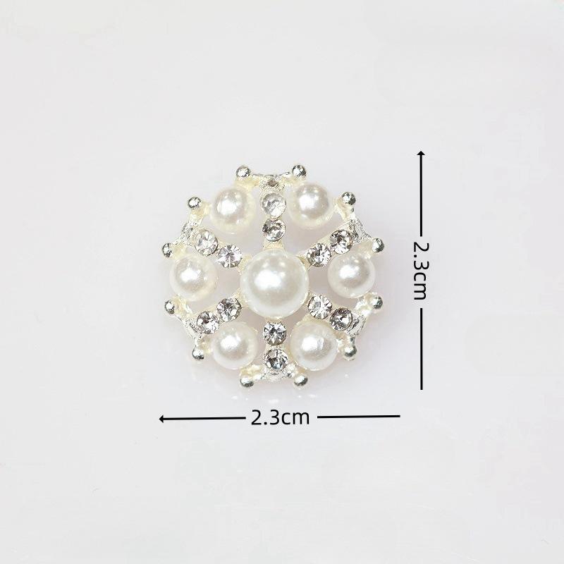 Non-slip Button Underbutton Removable Adjustable No-stitch Button No-stitch Pearl Button Shirt Decorative Brooch Button