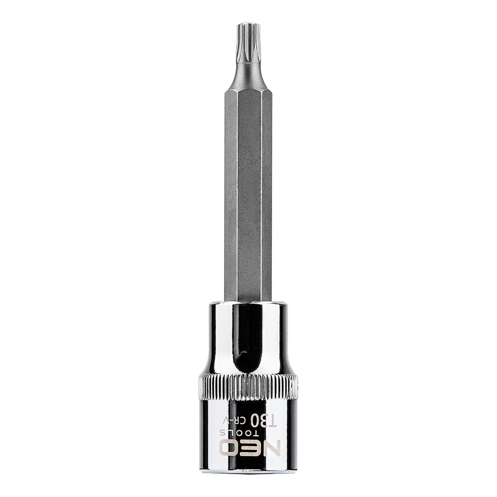 Torx bit on 1/2" socket, T30 x 100 mm