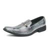 Men's Large Size British Pointed Toe Leather Shoes - Spring Formal/Casual Lace-up