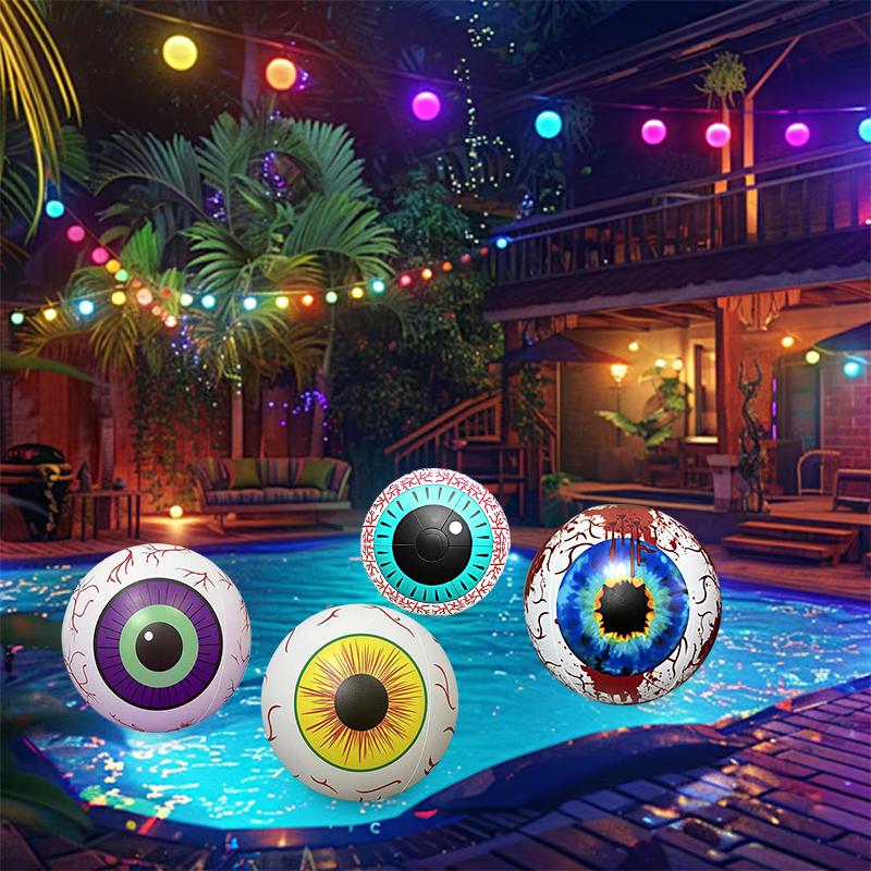 1PC Cartoon Design Party Supply Eye Ball Balloons Party PVC Ghost Decoration Big Balloon Outdoor Diameter 40cm