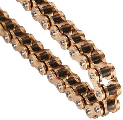 Corrente de came leve reforçada Daytona Motorcycle Gold Chain EK25HS 82 elos 77415 Monkey, Gorilla, etc.