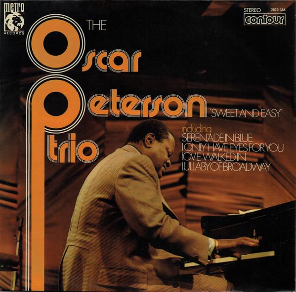 

LP Record OSCAR PETERSON TRIO Sweet And Easy 2870386 CONTOUR UK Jazz Used
