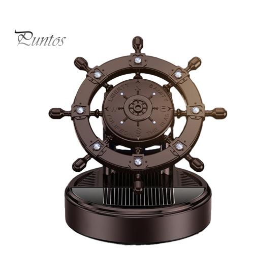 Air Freshener Solar Power Car Aromatherapy 360 Degree Rotation Natural Plant Extract Accessories Interior Creative Helm Shape Auto Purifier