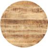 Tabletop Solid Mango Wood Round 25-27 Mm 70 Cm