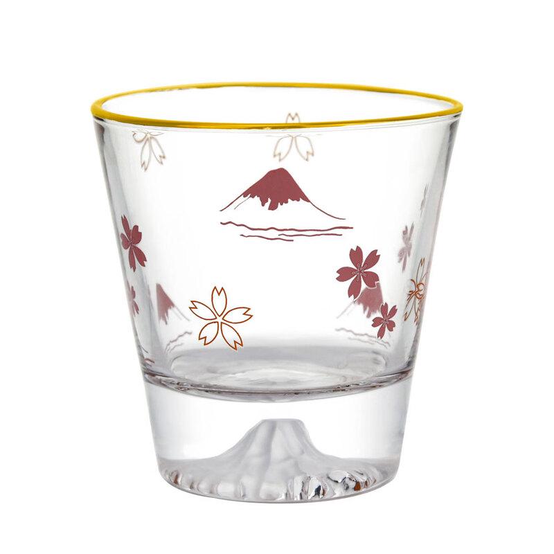 Shangqi Iceberg Gold Rim Glass Cup