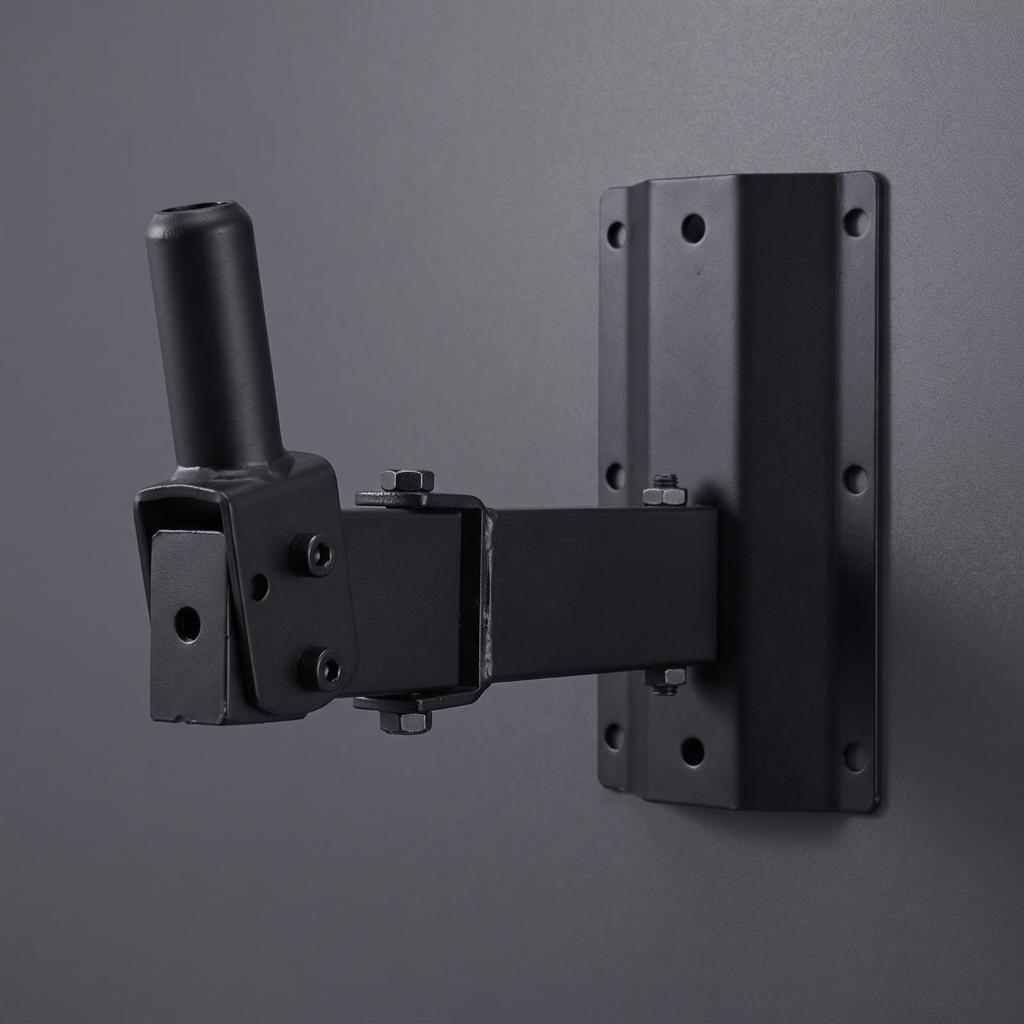 Speaker Wall Mount with Adjustable Arm Extendable Mounts Stable for KTV