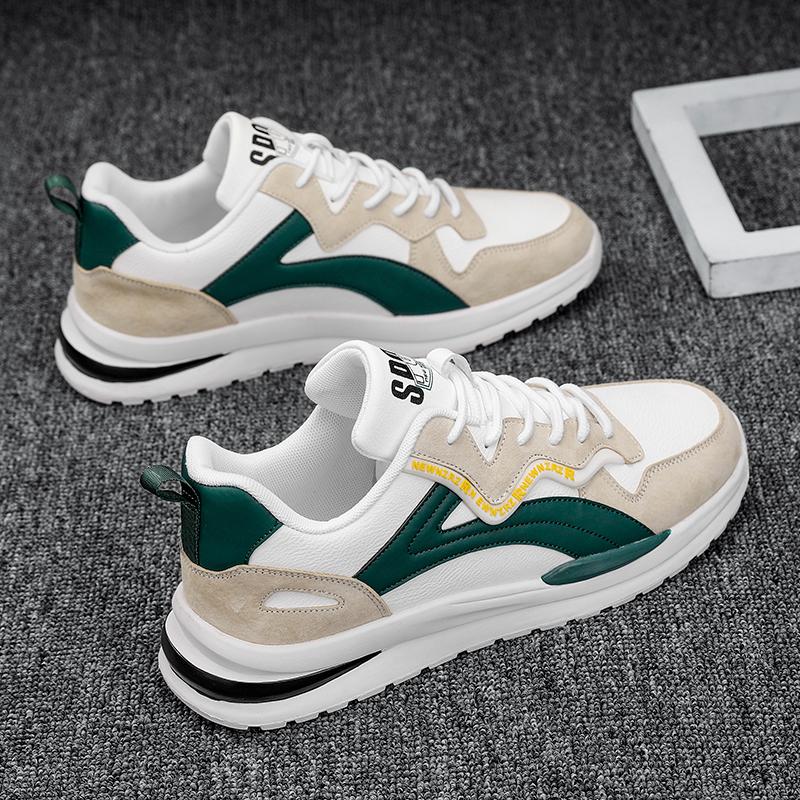 Forrest Gump Shoes Autumn Casual Sports Shoes Soft Sole Leather Surface Running Trendy Shoes Warm Cotton Shoes Winter
