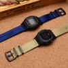 Cinturino in nylon 22mm Adattatore in acciaio inossidabile 16mm per Casio G-Shock GA-110/100/120 GD-100 DW-5600 5610 Connettore cinturino