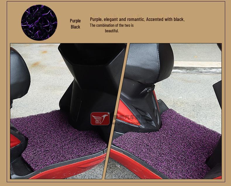 Taiyu Shangling Silk Ring Motorcycle Waterproof Foot Mat