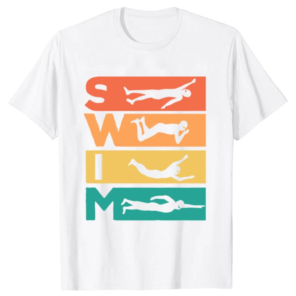 Funny Swimming Oxygen Is Overrated T Shirts Summer Graphic Cotton Streetwear Short Sleeve Birthday Gifts T-shirt Clothing Unisex