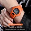 Für Casio G-Shock DW-6900/6600/6930 Ersatz Gummi Silikon Mattes Uhrenarmband Armband Armband + Gehäuse